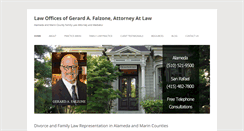 Desktop Screenshot of gfalzonelaw.com